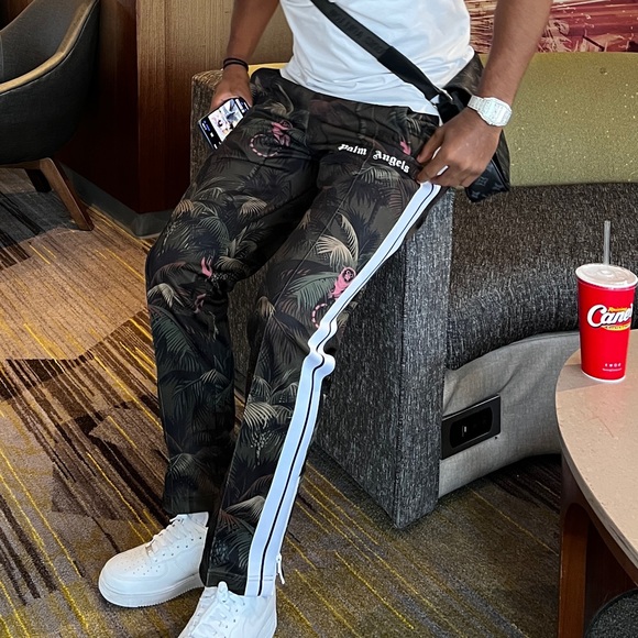 Palm Angels Tropical Jungle Print Track Suit - Picture 4 of 4